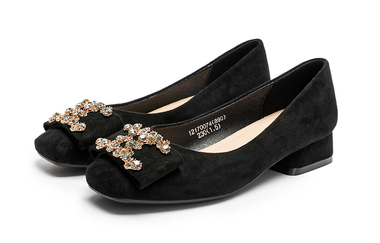 Details for (W) Exull Q 'Sepatu Slip-On Coklat Jari-Kotak' 1217007480