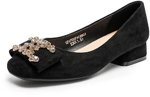 (W) Exull Q 棕色方头便鞋 1217007480 Cheap (W) Exull Q 棕色方头便鞋 1217007480