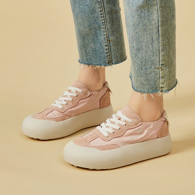 (W) Exull Q 'Chou Meng Chunky Low-Top Sepatu Sneaker' 73174009 3