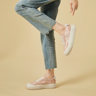 (W) Exull Q 'Chou Meng Chunky Low-Top Sepatu Sneaker' 73174009 5