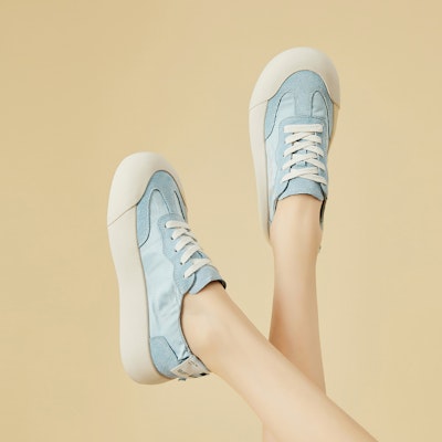 (W) Exull Q 'Chou Meng Chunky Low-Top Sepatu Sneaker' 73174009 11