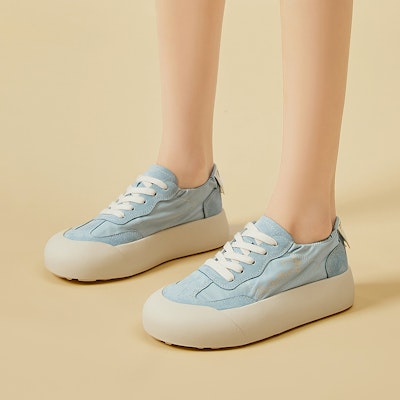 (W) Exull Q 'Chou Meng Chunky Low-Top Sepatu Sneaker' 73174009 13