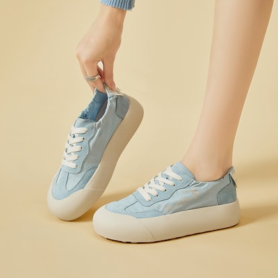 (W) Exull Q 'Chou Meng Chunky Low-Top Sepatu Sneaker' 73174009 14