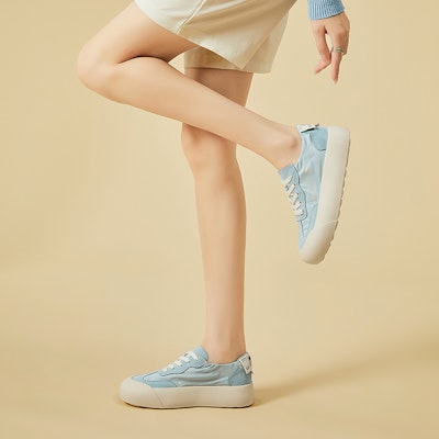 (W) Exull Q 'Chou Meng Chunky Low-Top Sepatu Sneaker' 73174009 15