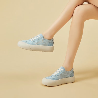(W) Exull Q 'Chou Meng Chunky Low-Top Sepatu Sneaker' 73174009 16