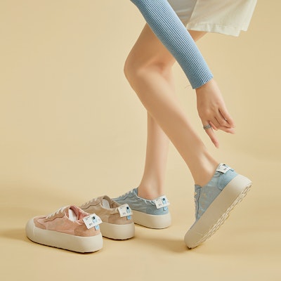 (W) Exull Q 'Chou Meng Chunky Low-Top Sepatu Sneaker' 73174009 17