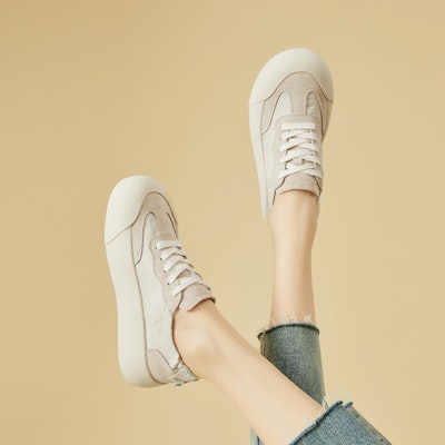 (W) Exull Q 'Chou Meng Chunky Low-Top Sepatu Sneaker' 73174009 22