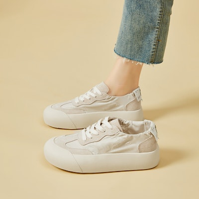(W) Exull Q 'Chou Meng Chunky Low-Top Sepatu Sneaker' 73174009 23