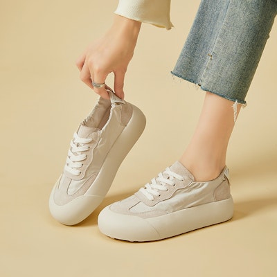 (W) Exull Q 'Chou Meng Chunky Low-Top Sepatu Sneaker' 73174009 24