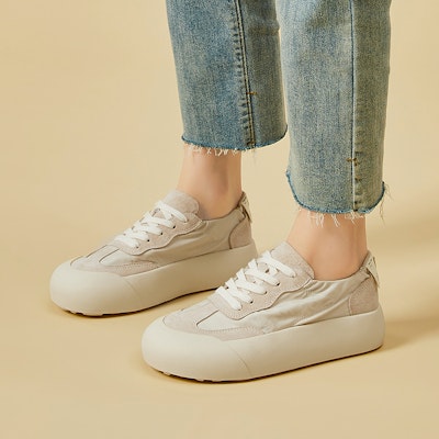 (W) Exull Q 'Chou Meng Chunky Low-Top Sepatu Sneaker' 73174009 25
