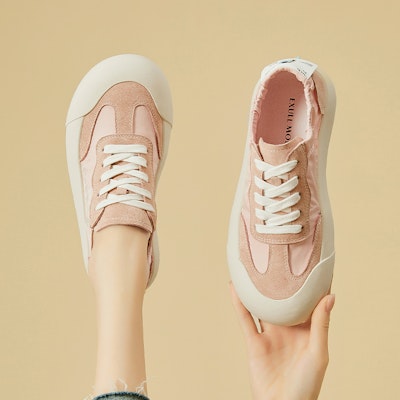 (W) Exull Q 'Chou Meng Chunky Low-Top Sepatu Sneaker' 73174009 Details for (W) Exull Q 'Chou Meng Chunky Low-Top Sepatu Sneaker' 73174009