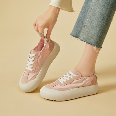 (W) Exull Q 'Chou Meng Chunky Low-Top Sepatu Sneaker' 73174009 Cheap (W) Exull Q 'Chou Meng Chunky Low-Top Sepatu Sneaker' 73174009