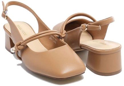 (W) EXULL Q 'Heels Blok Gesper Kopi' 1316303691 Order (W) EXULL Q 'Heels Blok Gesper Kopi' 1316303691