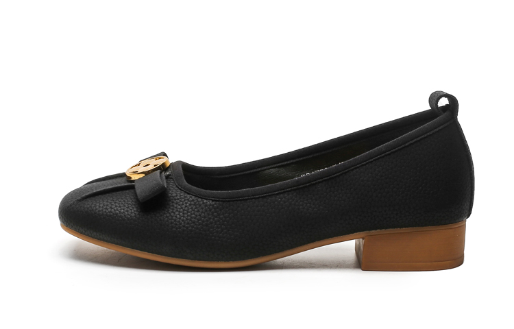 (W) Exull Q 'Gentle Black Square Toe Flats' 圖 2