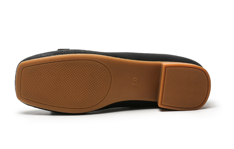 (W) Exull Q 'Gentle Black Square Toe Flats' 圖 5