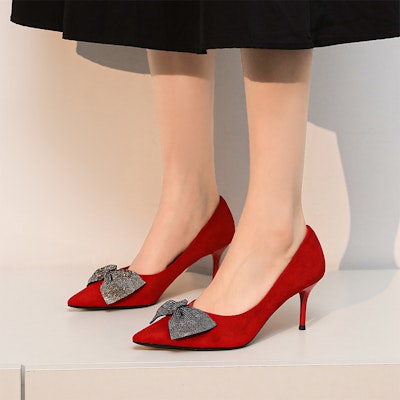 (W) 【女性用】EXULL Q「優美なポインテッドトゥ 赤のスティレット」1215000210 1215000210 Shop (W) 【女性用】EXULL Q「優美なポインテッドトゥ 赤のスティレット」1215000210 1215000210