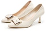 Lookbook (W) Exull Q 'Ivory Tumit Tinggi Hujung Runcing' 1315001871