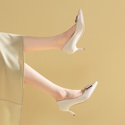 (W) 엑설 Q 아이보리 스틸레토 펌프스 (Exull Q Ivory Stiletto Pumps) 1315001871 Purchase (W) 엑설 Q 아이보리 스틸레토 펌프스 (Exull Q Ivory Stiletto Pumps) 1315001871