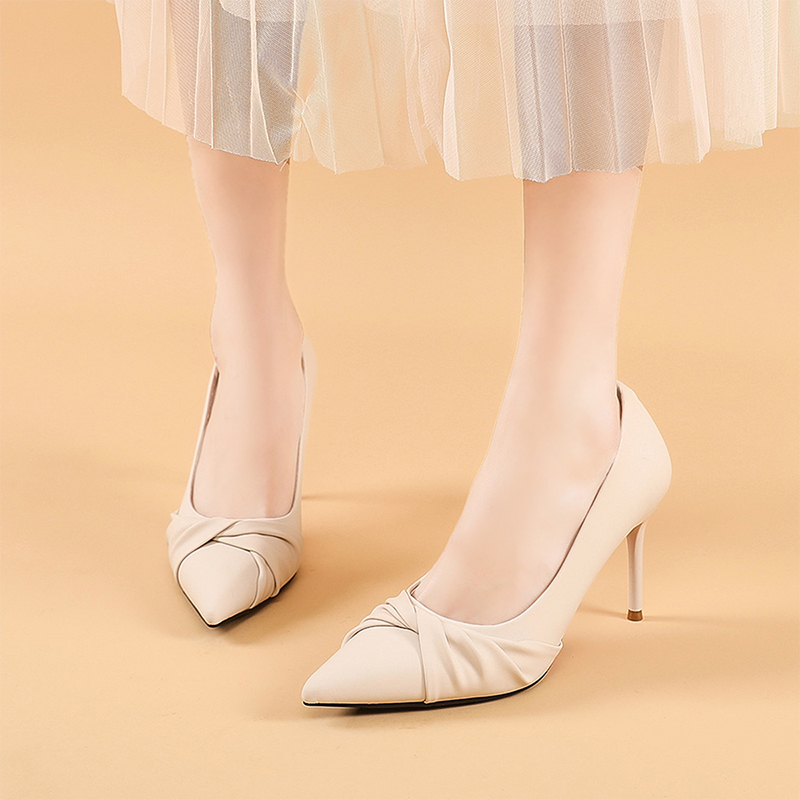 Lookbook (W) 엑설Q '아이보리 스틸레토 펌프스' (Exull Q '아이보리 스틸레토') 1215000371