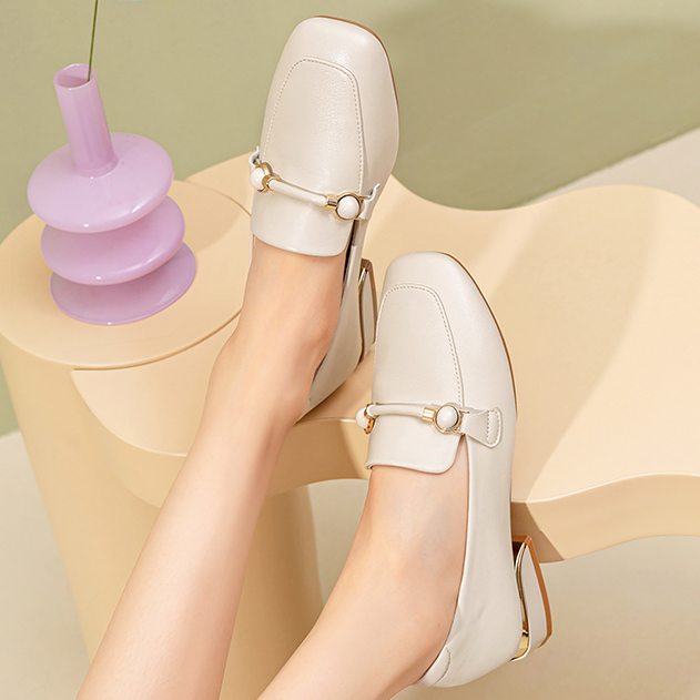 Shop (W) (レディース) Exull Q『アイボリーホワイトスリッポン』7315100171 7315100171