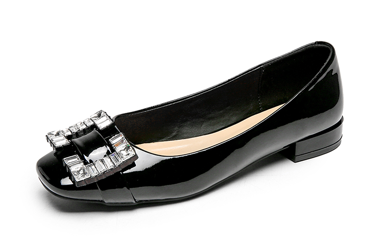 (W) Exull Q 'Low Heel Square Toe Casual Flats' 圖 2