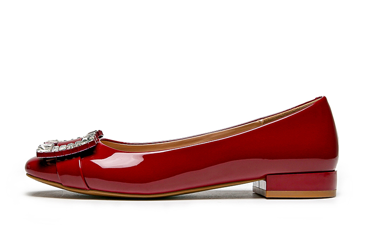 (W) Exull Q 'Low Heel Square Toe Casual Flats' 圖 6