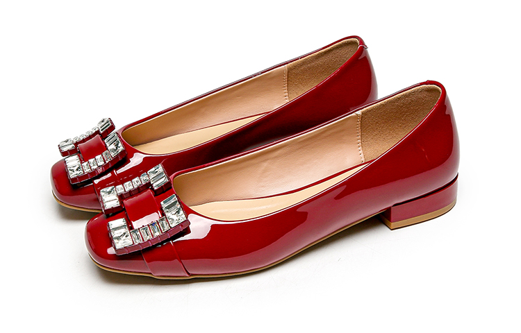 (W) Exull Q 'Low Heel Square Toe Casual Flats' 圖 8