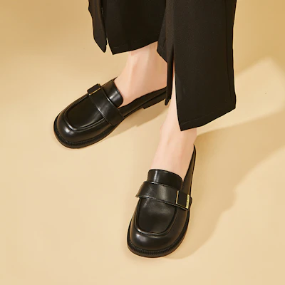 (Women) EXULL Q 'Mule Slipper British Style' 73165630 3