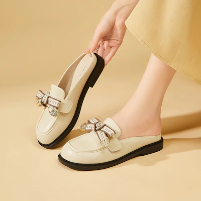 (Women) EXULL Q 'Mule Slipper British Style' 73165630 9