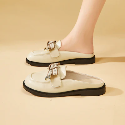 (Women) EXULL Q 'Mule Slipper British Style' 73165630 10