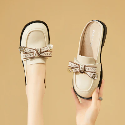 (Women) EXULL Q 'Mule Slipper British Style' 73165630 12