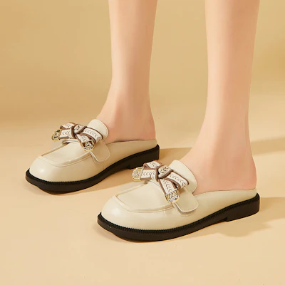 (Women) EXULL Q 'Mule Slipper British Style' 73165630 13
