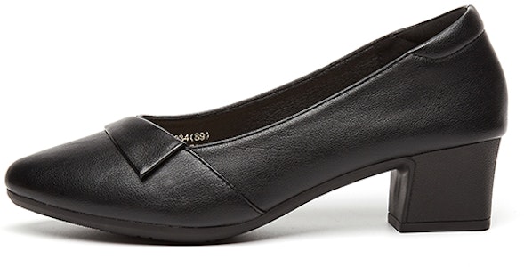 (W) EXULL Q 'Tacón Grueso Negro de Punta Fina' 73170034 Buy (W) EXULL Q 'Tacón Grueso Negro de Punta Fina' 73170034