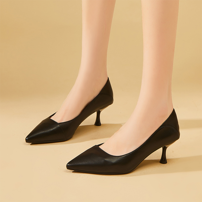 Purchase (W) (女性用) Exull Q「ポインテッドトウ PU スティレット」13170012 13170012