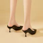 Cheap (W) (女性用) Exull Q「ポインテッドトウ PU スティレット」13170012 13170012