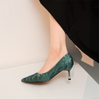 (W) (女性用) EXULL Q 'ポインテッドトゥ スティレット' 12150011 12150011 14