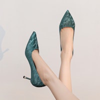 (W) (女性用) EXULL Q 'ポインテッドトゥ スティレット' 12150011 12150011 15