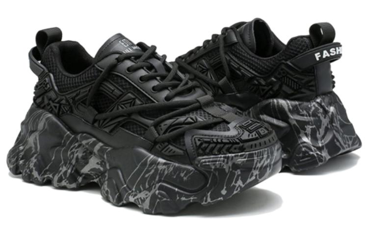 Lookbook (W) Exull Q 'Sepatu Tebal Gaya Retro Hong Kong Hitam' 7218100360