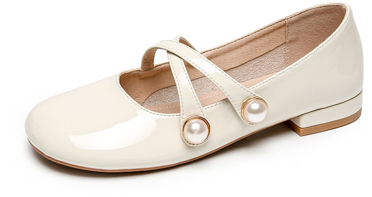 (Women) Exull Q 'Sweet Versatile Fashion Round Toe Leather Flats' 73170001 Order (Women) Exull Q 'Sweet Versatile Fashion Round Toe Leather Flats' 73170001