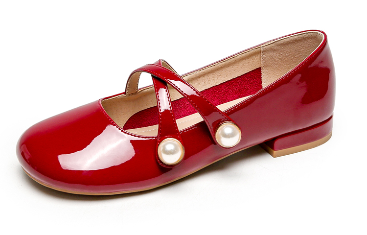 Details for EXULL 依思Q 皮革 圓頭甜美百搭時尚淺口 休閒單鞋 2cm 女款