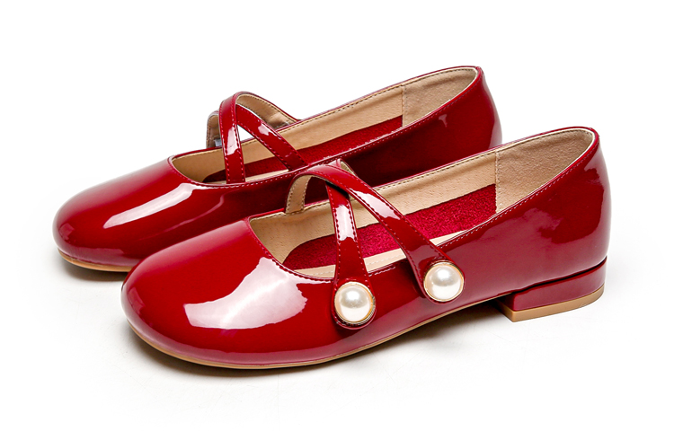 Sizing EXULL 依思Q 皮革 圓頭甜美百搭時尚淺口 休閒單鞋 2cm 女款