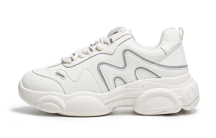 (Women) Exull Q 'Synthetic Leather Round Toe Fashion Casual Dad Shoes' 12157011