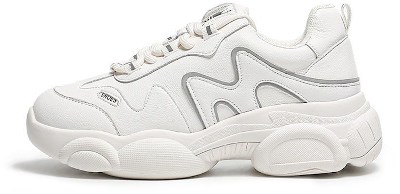 (W) 艾斯绒Q合成革圆头时尚休闲老爹鞋 12157011 Buy (W) 艾斯绒Q合成革圆头时尚休闲老爹鞋 12157011