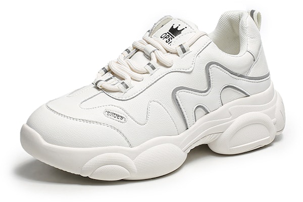 (W) 艾斯绒Q合成革圆头时尚休闲老爹鞋 12157011 Order (W) 艾斯绒Q合成革圆头时尚休闲老爹鞋 12157011