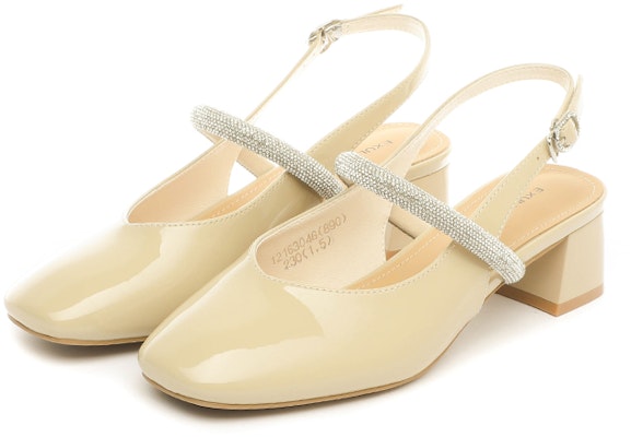 (W) EXULL Q 'Kuning Buckle Square Toe Chunky Heel' 1216304620 Lookbook (W) EXULL Q 'Kuning Buckle Square Toe Chunky Heel' 1216304620
