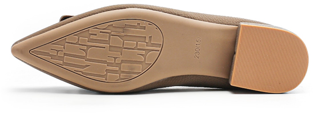 (W) 卓诗尼Q休闲平底鞋「深咖啡气质尖头时尚搭扣」 1315005993 Shop (W) 卓诗尼Q休闲平底鞋「深咖啡气质尖头时尚搭扣」 1315005993