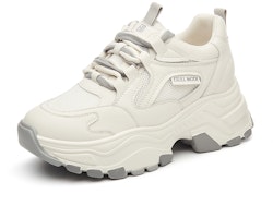 (Women) Exull Q Fabric Chunky Sole Low Top 'Beige Dad Shoe' 1317700771 (Women) Exull Q Fabric Chunky Sole Low Top 'Beige Dad Shoe' 1317700771