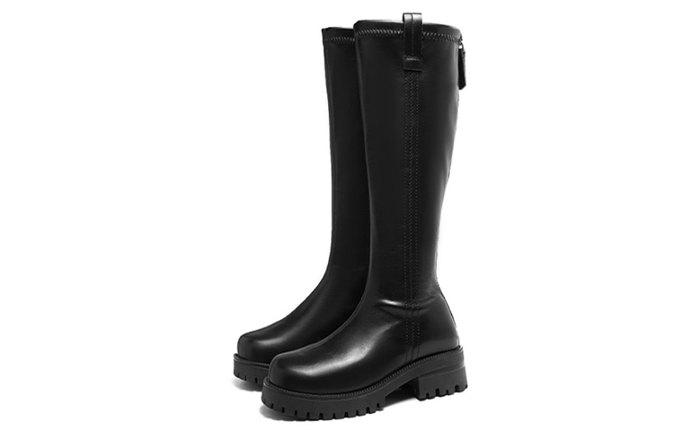 Lookbook (W) 엑설Q 하이탑 플랫폼 부츠 (블랙) 1218810660