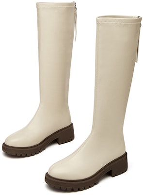 (W) Botas Exull Q de Plataforma Alta con Cremallera 'Moda Suela Gruesa'. 1318800971 6
