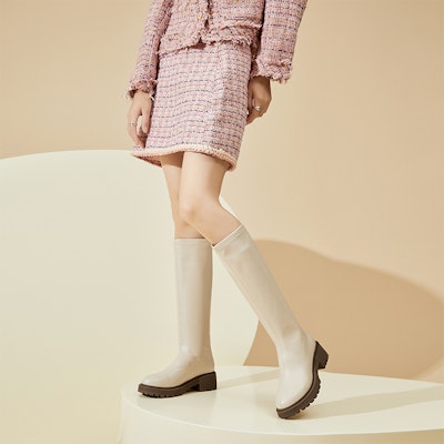 (W) Botas Exull Q de Plataforma Alta con Cremallera 'Moda Suela Gruesa'. 1318800971 9